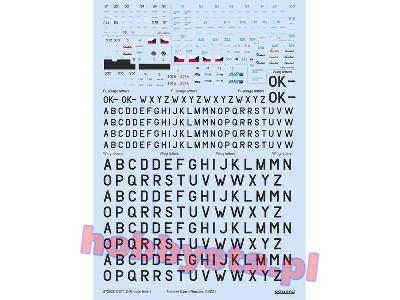 Z-37 stencils, code letters & labels 1/72  - zdjęcie 1