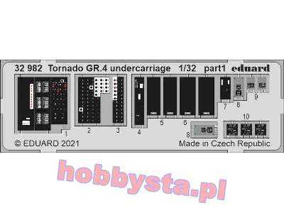 Tornado GR.4 undercarriage 1/32 - zdjęcie 1