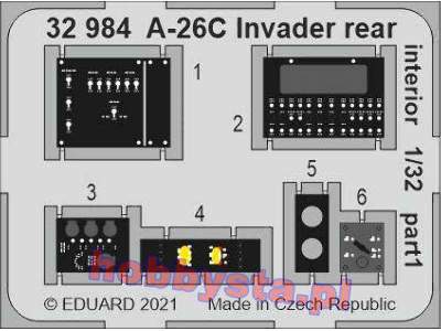 A-26C Invader rear interior 1/32 - zdjęcie 1