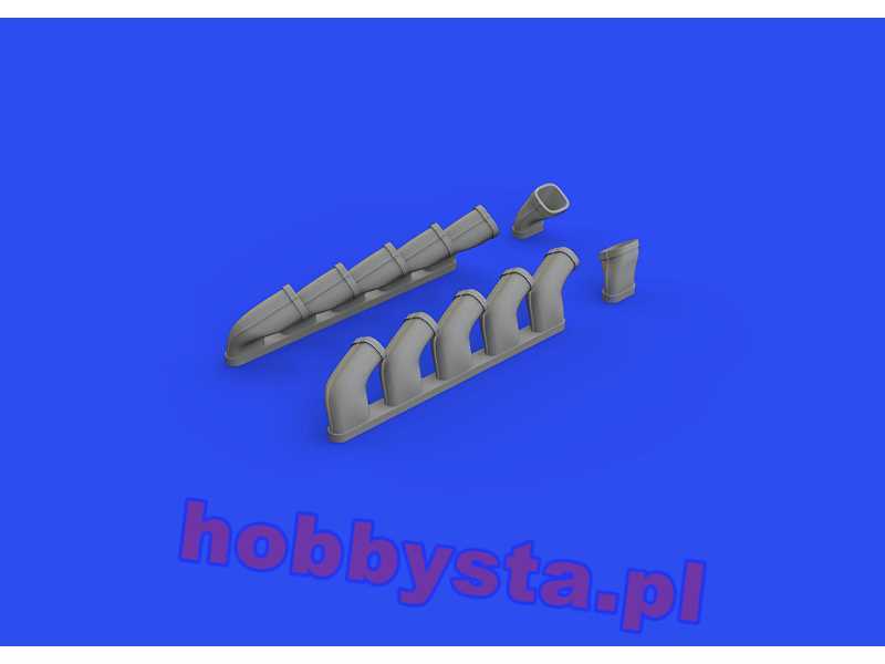 Il-2 exhaust stacks 1/48 - Zvezda - zdjęcie 1 Il-2 exhaust stacks 1/48 - Zvezda - zdjęcie 1