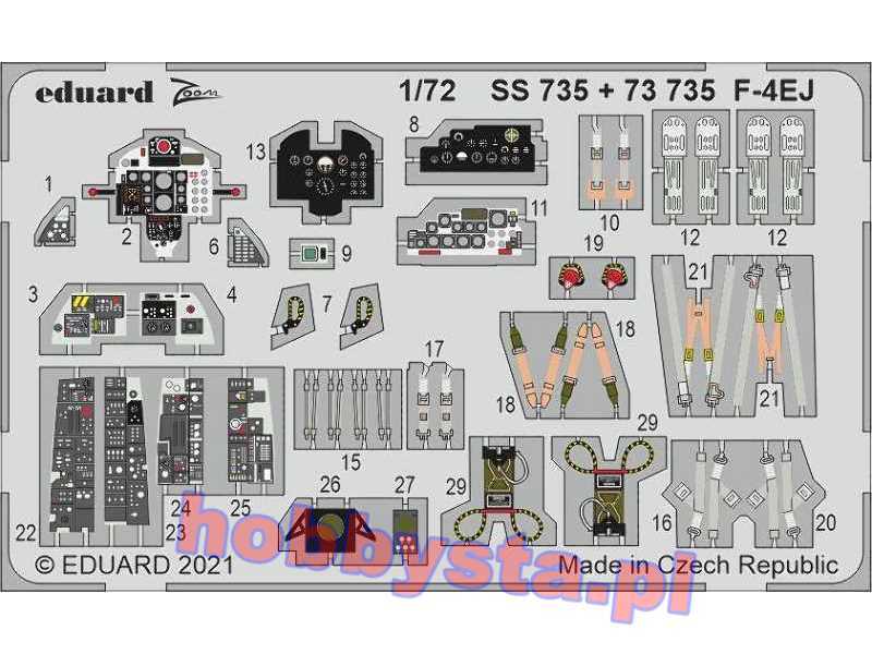 F-4EJ 1/72 - Fine Molds - zdjęcie 1