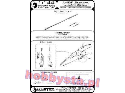 A-4e/F Skyhawk- Końcówki Działek 20mm Oraz Wysięgnik Sondy Tanko - zdjęcie 4