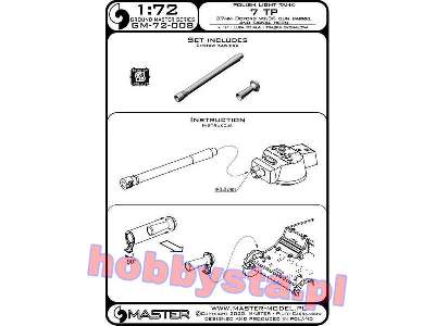 Polski Czołg Lekki 7tp - Lufa 37mm Bofors Wz.36 I Klakson - zdjęcie 4