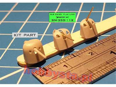 Niemieckie Działo 8,8cm/45 (3.46in) Flak L/45 - Używany W Większ - zdjęcie 8