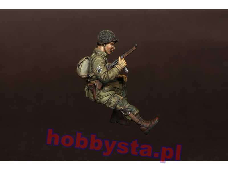 Sergeant US Airborne Division For Jeep. Normandy, 1944. - zdjęcie 1 Sergeant US Airborne Division For Jeep. Normandy, 1944. - zdjęcie 1