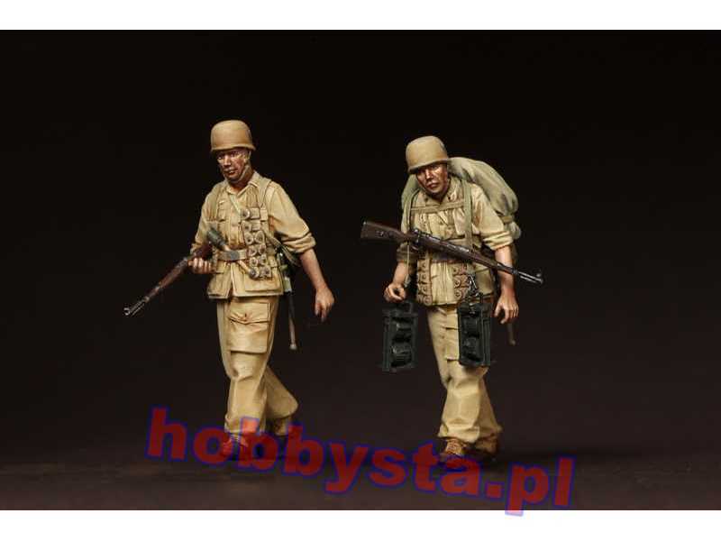 Fallschirmjäger - Brigade Ramcke. El Alamein, August 1942 (2 Fig - zdjęcie 1 Fallschirmjäger - Brigade Ramcke. El Alamein, August 1942 (2 Fig - zdjęcie 1