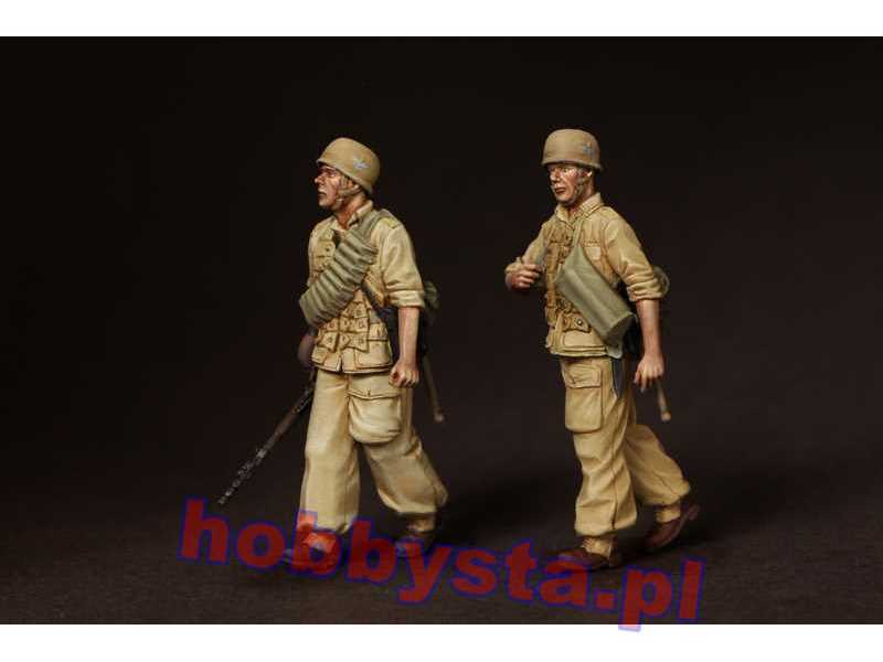 Fallschirmjäger - Brigade Ramcke. El Alamein, August 1942 (2 Fig - zdjęcie 1 Fallschirmjäger - Brigade Ramcke. El Alamein, August 1942 (2 Fig - zdjęcie 1