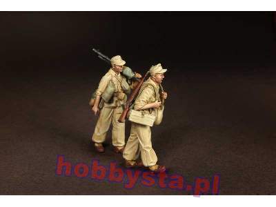 Mg-34 Team Fallschirmjäger - Brigade Ramcke. El Alamein, August  - zdjęcie 10