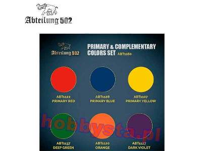 Primary And Complementary Colors Set - zdjęcie 2