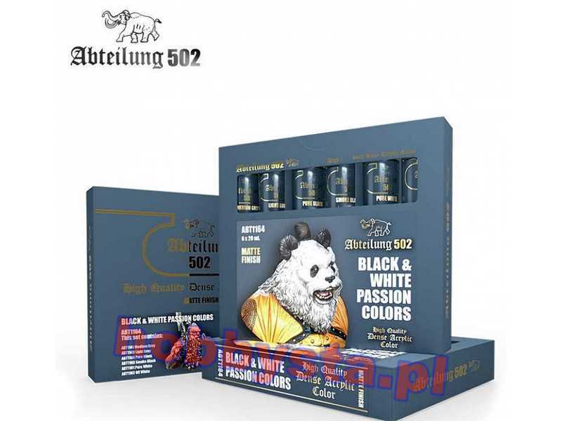 Black And White Passion Colors Set - zdjęcie 1 Black And White Passion Colors Set - zdjęcie 1
