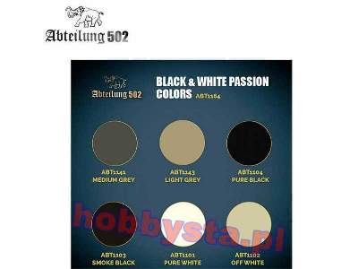 Black And White Passion Colors Set - zdjęcie 2