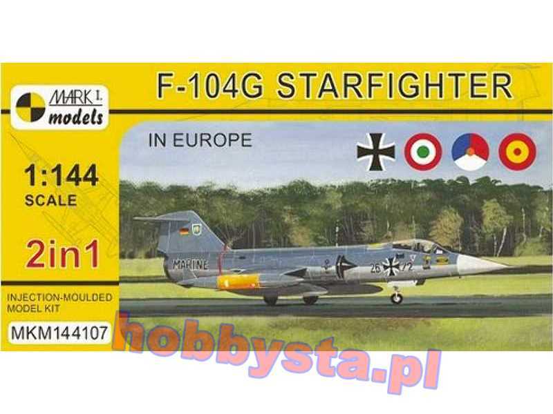 F-104g Starfighter In Europe (2modele) - zdjęcie 1 F-104g Starfighter In Europe (2modele) - zdjęcie 1