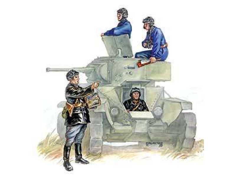 Figurki - Soviet tank crew - WW II - zdjęcie 1