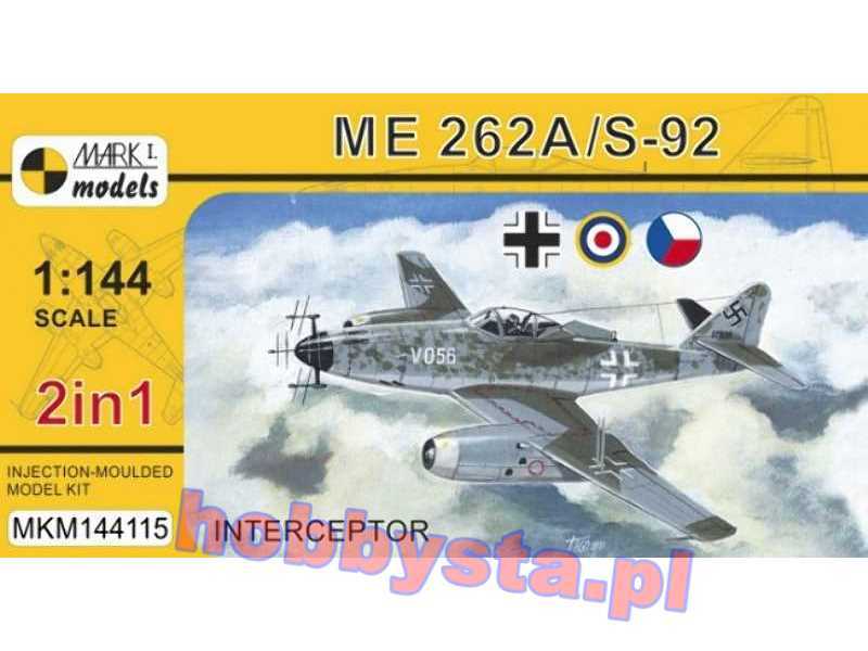Me 262a/S-92 'interceptor' - zdjęcie 1 Me 262a/S-92 'interceptor' - zdjęcie 1
