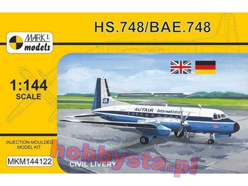 Hs.748 / Bae.748 Civil Livery - zdjęcie 1 Hs.748 / Bae.748 Civil Livery - zdjęcie 1