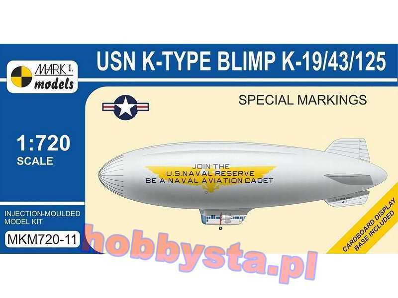 Usn K-type Blimp K-19/43/125 - zdjęcie 1 Usn K-type Blimp K-19/43/125 - zdjęcie 1