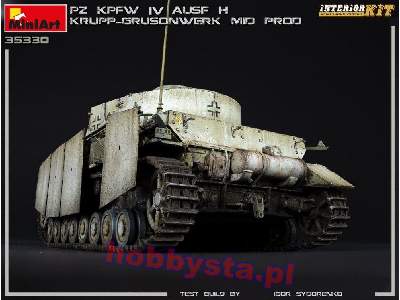 Pz.Kpfw.Iv Ausf. H Krupp-grusonwerk środ.prod. 1943r. z wnętrzem - zdjęcie 5