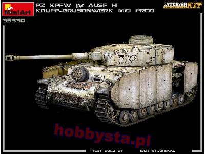 Pz.Kpfw.Iv Ausf. H Krupp-grusonwerk środ.prod. 1943r. z wnętrzem - zdjęcie 14