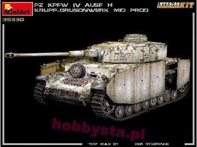 Pz.Kpfw.Iv Ausf. H Krupp-grusonwerk środ.prod. 1943r. z wnętrzem - zdjęcie 14