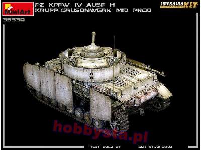 Pz.Kpfw.Iv Ausf. H Krupp-grusonwerk środ.prod. 1943r. z wnętrzem - zdjęcie 19