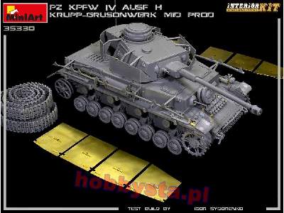 Pz.Kpfw.Iv Ausf. H Krupp-grusonwerk środ.prod. 1943r. z wnętrzem - zdjęcie 30