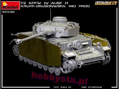 Pz.Kpfw.Iv Ausf. H Krupp-grusonwerk środ.prod. 1943r. z wnętrzem - zdjęcie 33