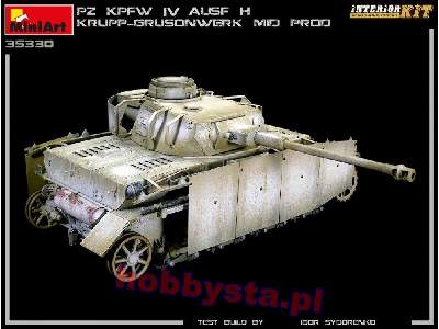 Pz.Kpfw.Iv Ausf. H Krupp-grusonwerk środ.prod. 1943r. z wnętrzem - zdjęcie 34