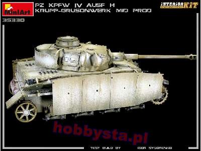 Pz.Kpfw.Iv Ausf. H Krupp-grusonwerk środ.prod. 1943r. z wnętrzem - zdjęcie 36