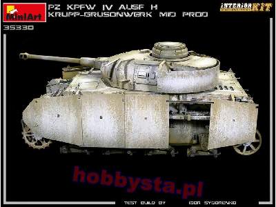 Pz.Kpfw.Iv Ausf. H Krupp-grusonwerk środ.prod. 1943r. z wnętrzem - zdjęcie 37