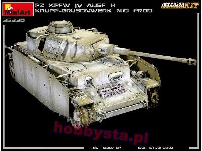 Pz.Kpfw.Iv Ausf. H Krupp-grusonwerk środ.prod. 1943r. z wnętrzem - zdjęcie 39