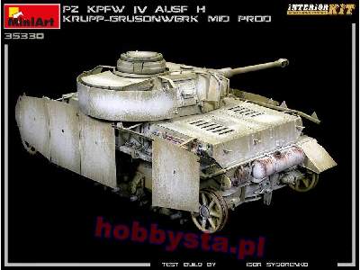 Pz.Kpfw.Iv Ausf. H Krupp-grusonwerk środ.prod. 1943r. z wnętrzem - zdjęcie 41