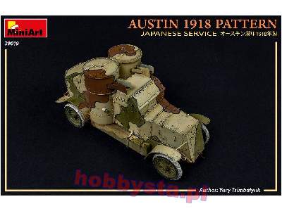 Austin wzór 1918 w służbie japońskiej z wnętrzem - zdjęcie 19
