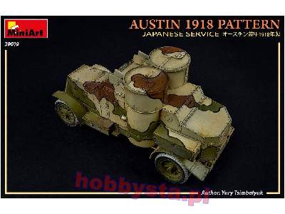 Austin wzór 1918 w służbie japońskiej z wnętrzem - zdjęcie 21