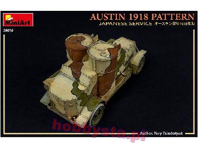 Austin wzór 1918 w służbie japońskiej z wnętrzem - zdjęcie 22
