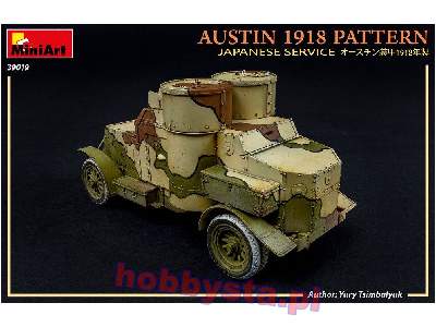 Austin wzór 1918 w służbie japońskiej z wnętrzem - zdjęcie 25