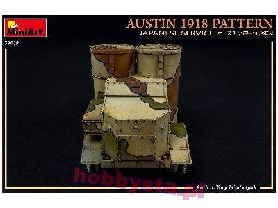 Austin wzór 1918 w służbie japońskiej z wnętrzem - zdjęcie 27