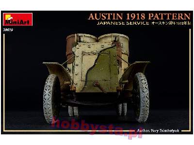 Austin wzór 1918 w służbie japońskiej z wnętrzem - zdjęcie 33