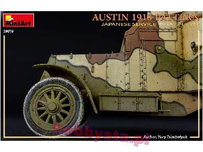 Austin wzór 1918 w służbie japońskiej z wnętrzem - zdjęcie 34