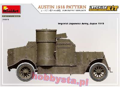 Austin wzór 1918 w służbie japońskiej z wnętrzem - zdjęcie 35