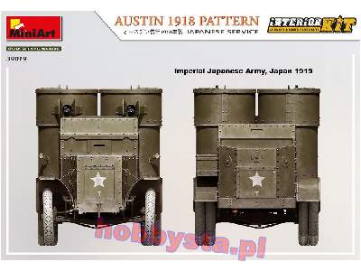 Austin wzór 1918 w służbie japońskiej z wnętrzem - zdjęcie 36