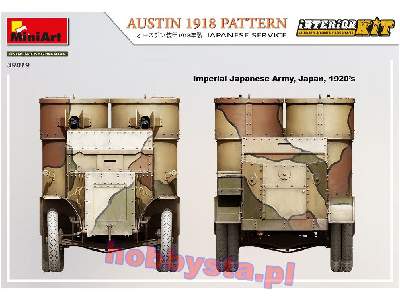 Austin wzór 1918 w służbie japońskiej z wnętrzem - zdjęcie 40