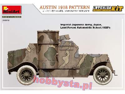 Austin wzór 1918 w służbie japońskiej z wnętrzem - zdjęcie 41