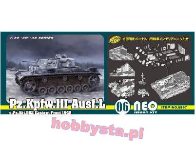 Pz.Kpfw.III Ausf.L s.Pz.Abt.502 Eastern Front 1942 - zdjęcie 2