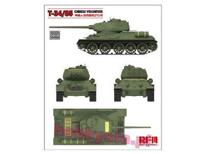 T-34/85 No.183 Factory Chinese Volunteer - zdjęcie 2