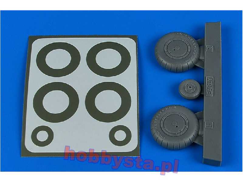 Bf 108 wheels & paint masks - early - zdjęcie 1 Bf 108 wheels & paint masks - early - zdjęcie 1