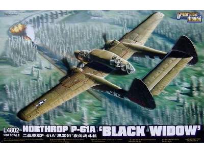 Northrop P-61A Black Widow - myśliwiec nocny - zdjęcie 1