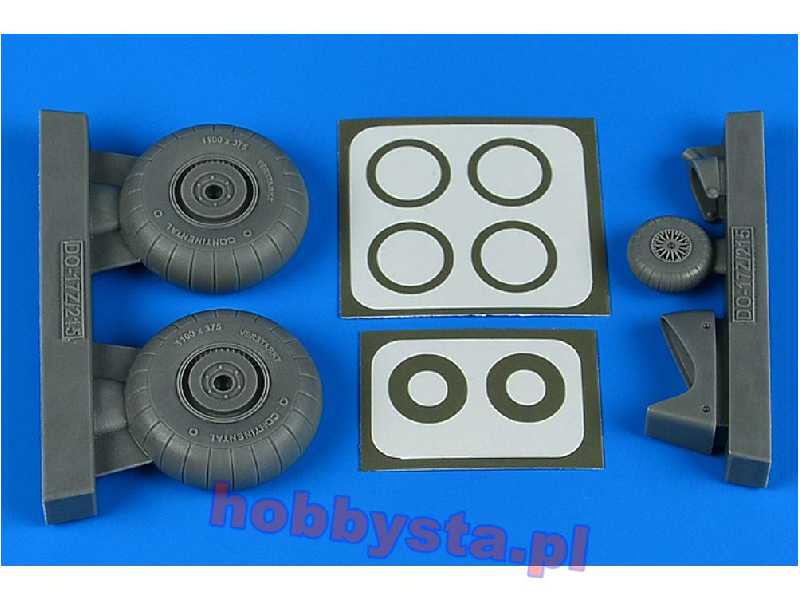 Do 17Z/Do 215 wheels & paint masks - zdjęcie 1 Do 17Z/Do 215 wheels & paint masks - zdjęcie 1