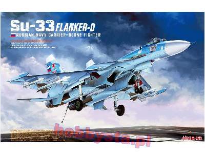 Su-33 Flanker-D rosyjski myśliwiec pokładowy - zdjęcie 1