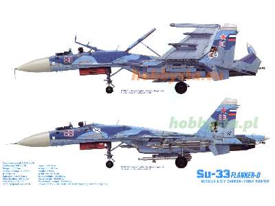 Su-33 Flanker-D rosyjski myśliwiec pokładowy - zdjęcie 2