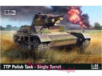 7TP czołg polski z pojednynczą wieżą - zdjęcie 1